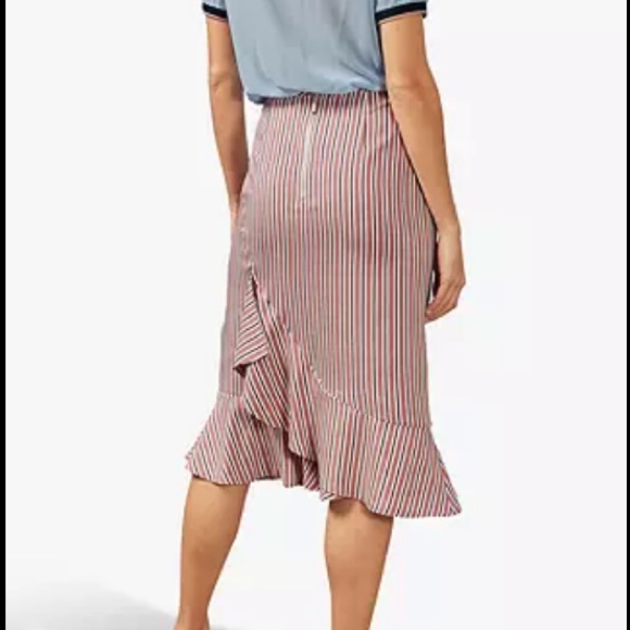Ted Baker Coryn Ruffle Hem Skirt - Ted Baker Size 2 (US Size 4-6) - Picture 2 of 16
